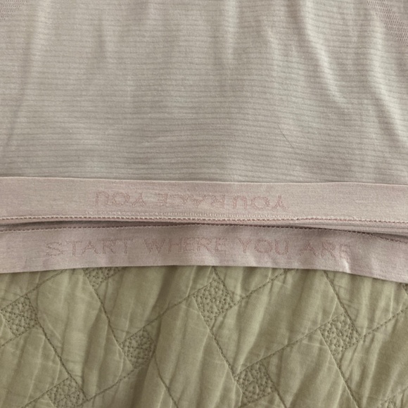 lululemon short sleeve full length swiftly flush pink - Picture 8 of 8